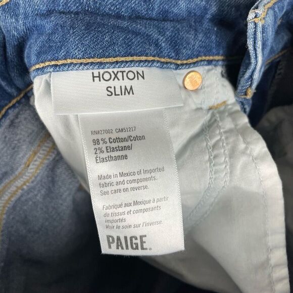 Paige Hoxton Slim High Rise Denim - Women’s 24 - Picture 8 of 9